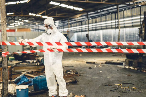 Professional Biohazard technician working in Milpitas, CA